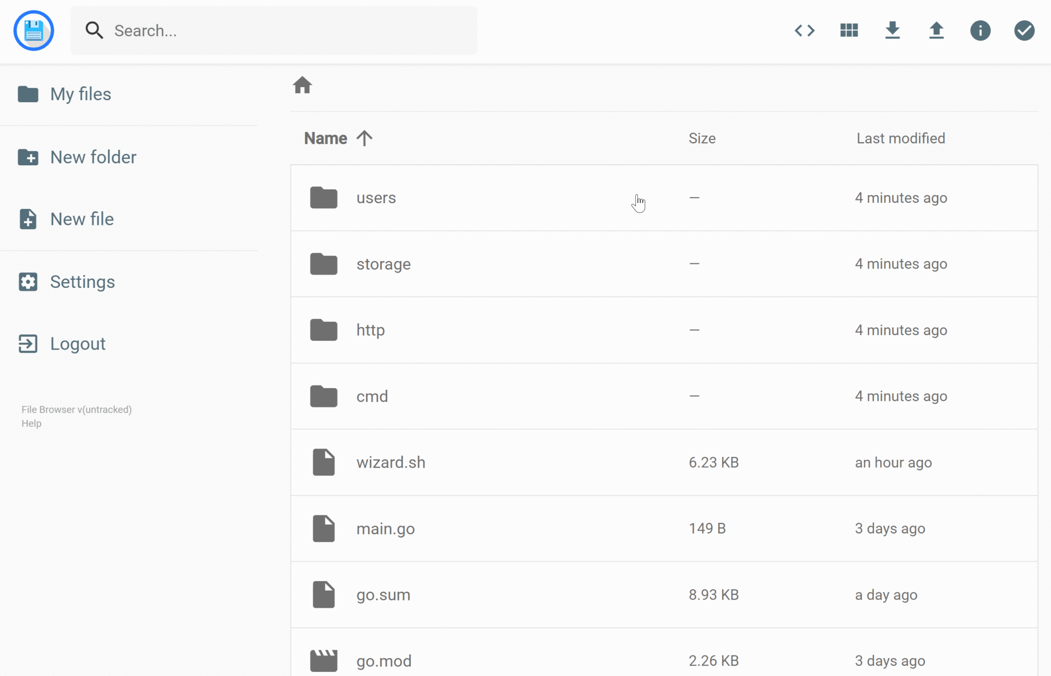 File Browser - Our Home Lab